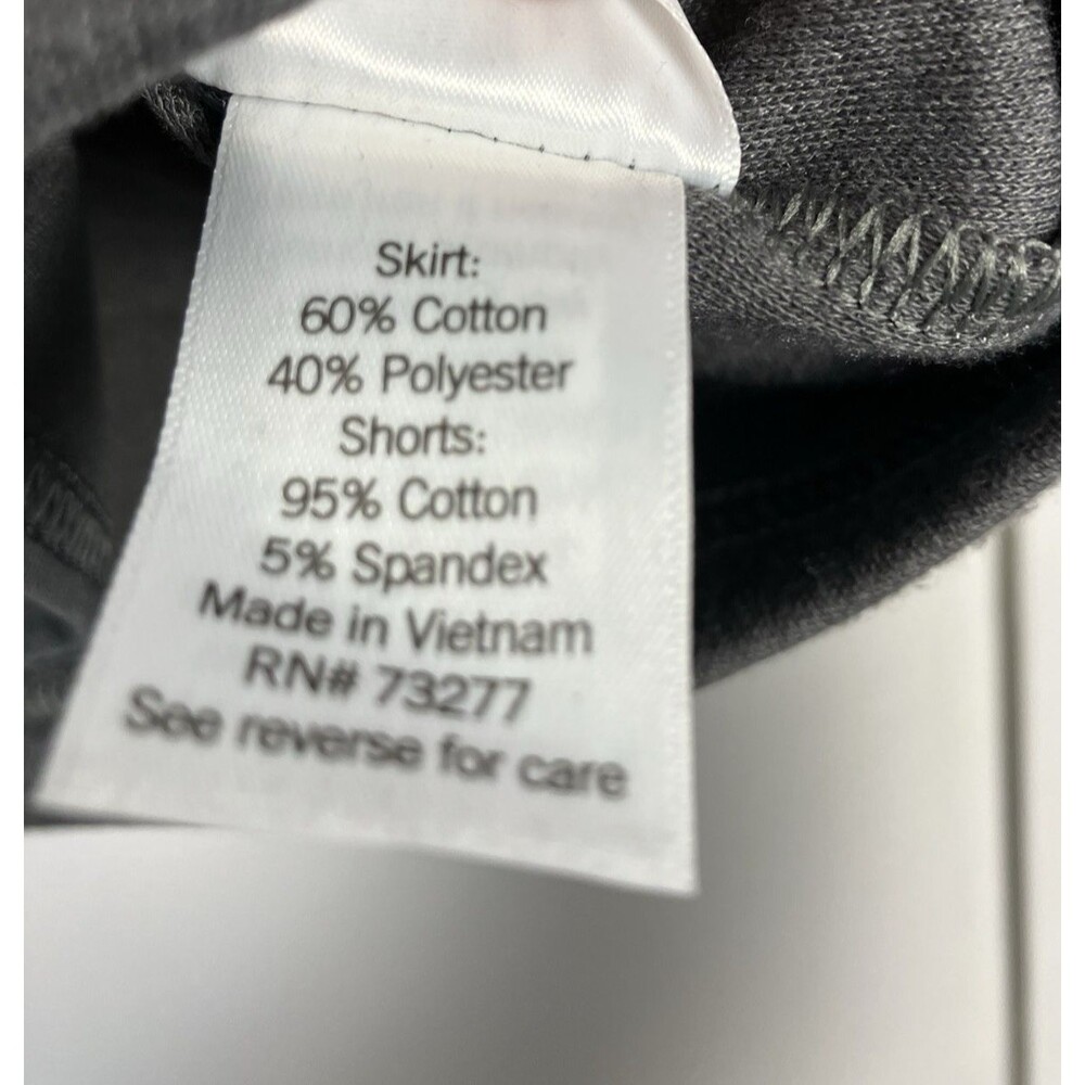 Croft & Barrow Gray Mid Rise Pull on  Skort NWT Size Large - Picture 4 of 7